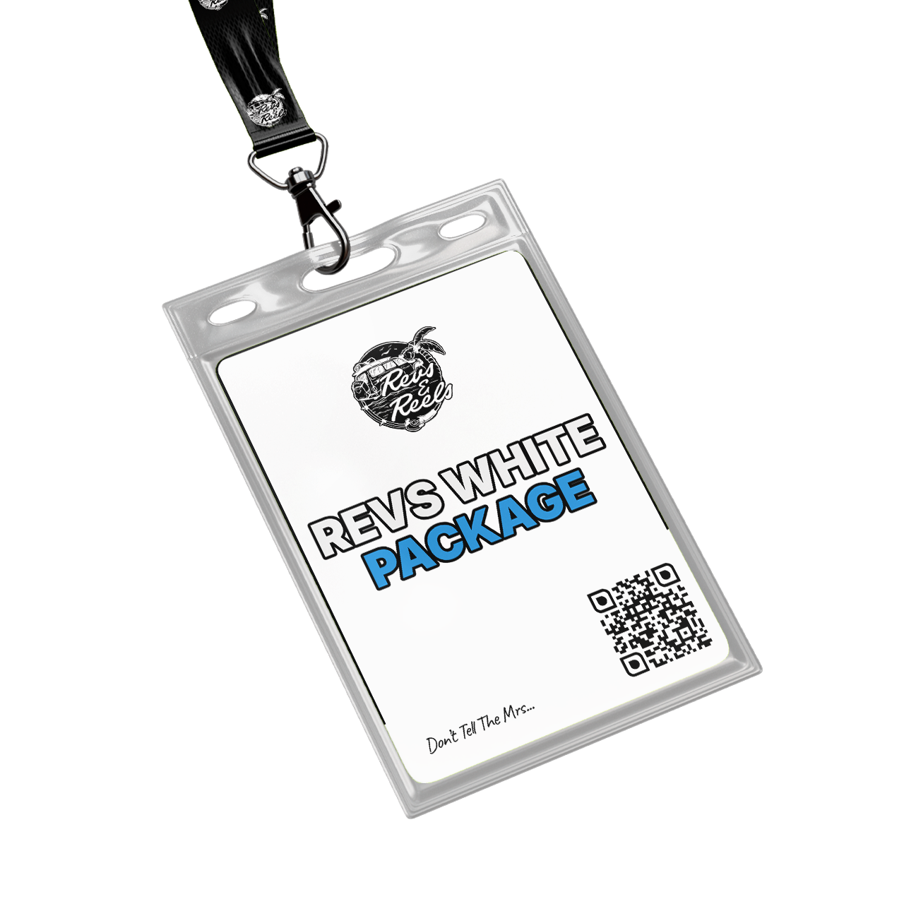 Revs White Package (1 Free Entry)